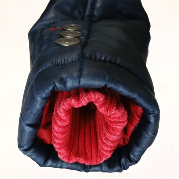 Tommy Hilfiger Big Kids NavyBlue Double Layer Puffer/Quilted Winter Jacket S8/12 - Picture 10 of 16